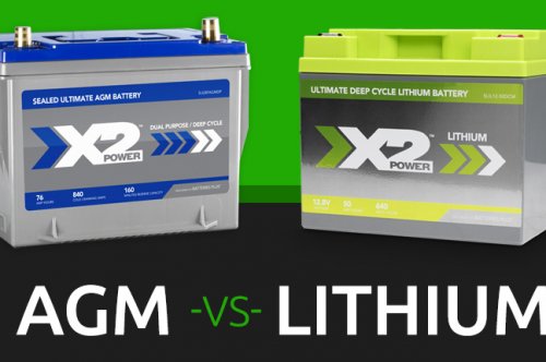 เลือกแบตเตอรี่โซล่าเซลล์อย่างไร: AGM vs. Lithium Ion โดยสมุยฟิกซ์
