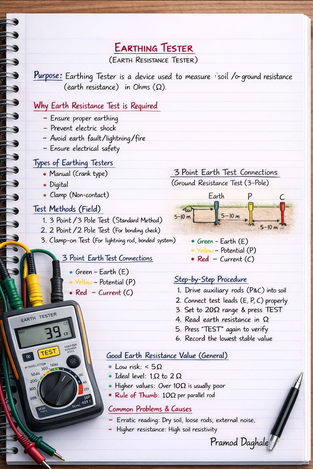 Earthing Tester Guide Koh Samui: Ensure Electrical Safety for Your Villa