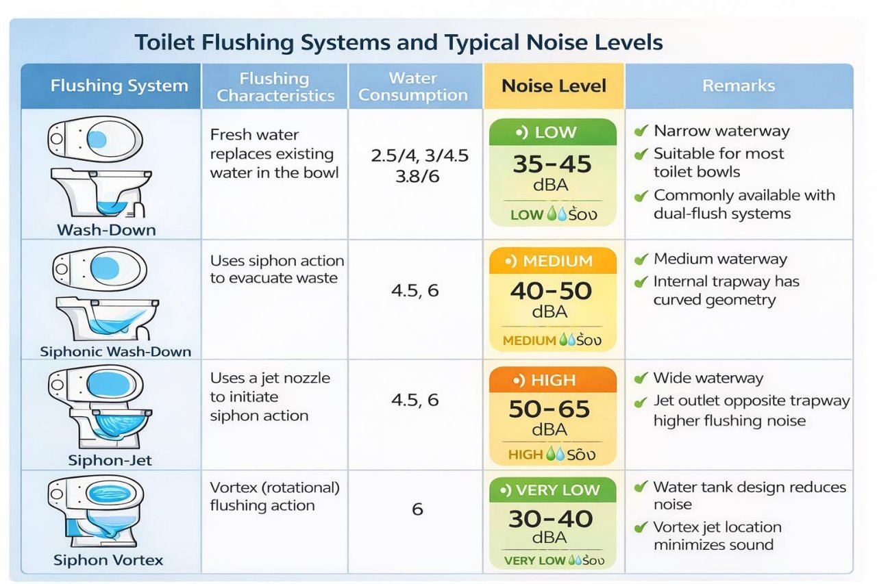 หมดปัญหาเสียงรบกวน! เลือกชักโครกคอนโดอย่างไรไม่ให้กวนห้องข้างล่าง ฉบับคนเกาะสมุย