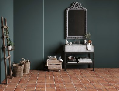 กระเบื้องปูพื้น FT 45X45 ฮาบิแทท เทอราคอตต้า PM