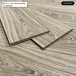 พื้นไม้ลามิเนตลีโอวูด หนา 12 มม. สี Viridi Oak - รูปที่ 6