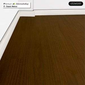 พื้นไม้ลามิเนตลีโอวูด หนา 8 มม. Classic Walnut - รูปที่ 3