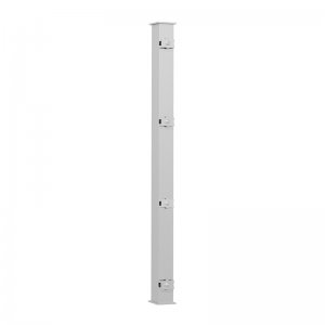 เสารั้วลวดเหล็กกัลวาไนซ์ GIANT KINGKONG รุ่น DD-CT001 ขนาด 8 x 8 x 205 ซม. สีเงิน