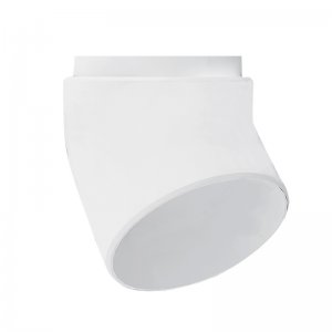 วีจี ข้องอ 30 องศาสำหรับรางน้ำรุ่น VG EZY & PRIMO ขนาด 8.05 x 10.80 x 9.70 ซม. สีขาว