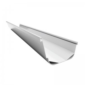 วีจี อีซี่ รางน้ำฝนไวนิล VG รุ่น EZY ขนาด 16 x 300 x 10.25 ซม. สีขาว