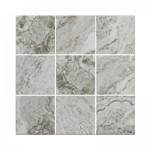 กระเบื้องโมเสก COTTO รุ่น 4SR1 ไฮด์อเวย์อัลไพน์ ขนาด 12 x 12 นิ้ว สีเทาอ่อน