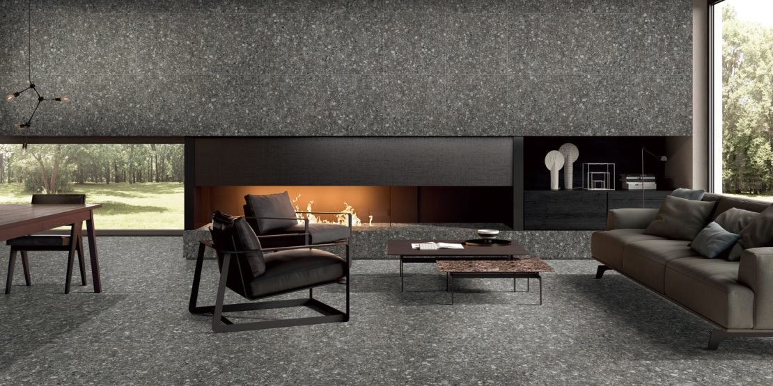 กระเบื้องพื้นและผนัง พอร์ชแลน รุ่น V TERRAZZO