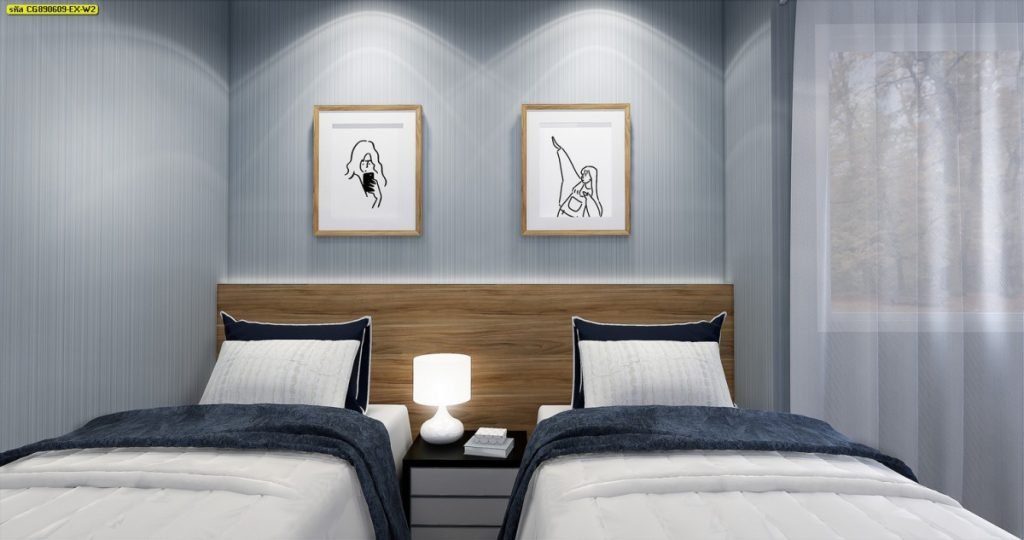 วอลเปเปอร์ติดผนังลายเส้นสีเทา รหัส CG890609