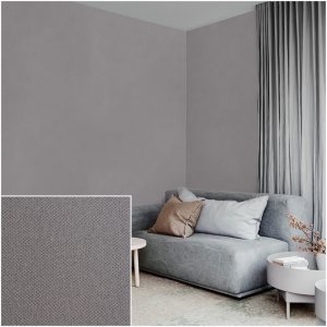 วอลเปเปอร์ติดผนังลายพื้น สีเทา รหัส CH 825027