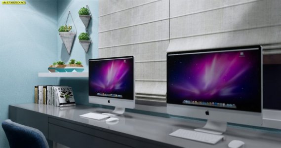 วอลเปเปอร์ติดผนังลายเรียบสีฟ้าขาว รหัส EP36025 - รูปที่ 3