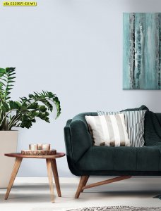 วอลเปเปอร์ติดผนังลายเรียบสีเทาขาว ES37071