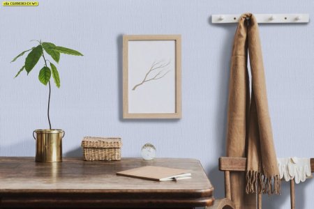 วอลเปเปอร์ติดผนังลายเรียบสีเทา รหัส CG890303 - รูปที่ 2