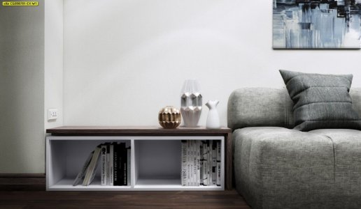 วอลเปเปอร์ติดผนังลายเรียบสีขาว รหัส CG890701 - รูปที่ 2