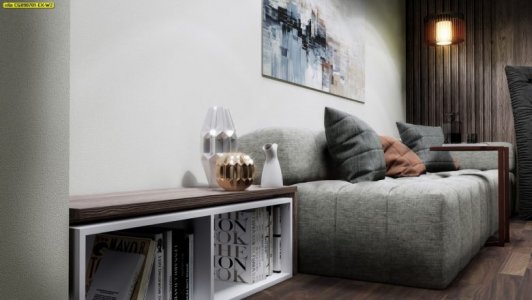 วอลเปเปอร์ติดผนังลายเรียบสีเทาขาว รหัส CG890707 - รูปที่ 3