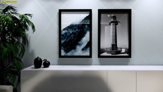 วอลเปเปอร์ติดผนังลายเรียบสีเทา รหัส EG990707 - รูปที่ 2