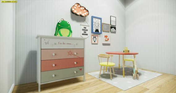 วอลเปเปอร์ติดผนังลายเส้นสีขาวเทา รหัส CG890601 - รูปที่ 3