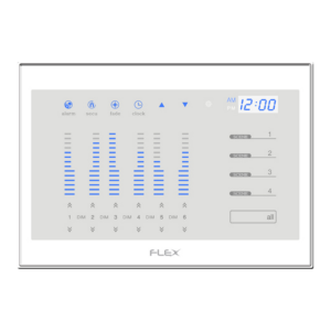 FLX-FXA-0600-W 6Dimmers 4Scenes All On/Off