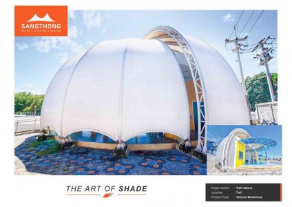 Tension Membrane Roof Sale and Services Install in Koh Samui By CHK Company - รูปที่ 3