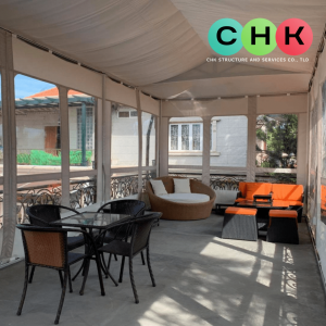 ผ้าใบแรงดึงสูงเกาะสมุย และสัดแนวดิ่ง โดย CHK - รูปที่ 3