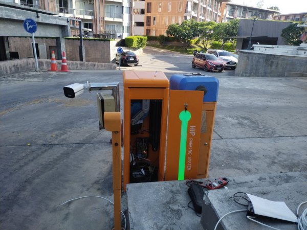 บริการตรวจเช็คและติดตั้งไม้กั้นรถอัตโนมัติ (Barrier Gate) โครงการรีเพย์ บางรักษ์ เกาะสมุย