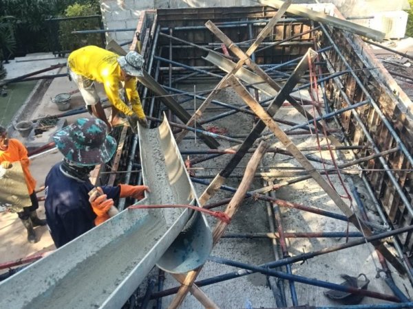 ก่อสร้างโครงสร้างสระน้ำสปาและระบบสระว่ายน้ำครบวงจร – บ้านพักส่วนตัว เกาะสมุย